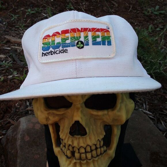 Vintage Scepter Herbicide Patch Snap Trucker Hat Cap - Picture 1 of 6